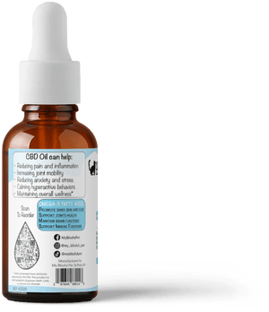 CBD Oil for Dogs and Cats - THC-Free - My Blissful Pet